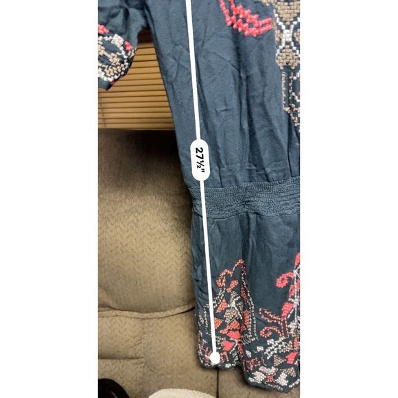 Yoana Baraschi Embroidered Dress - Size XXSP - Picture 6 of 6